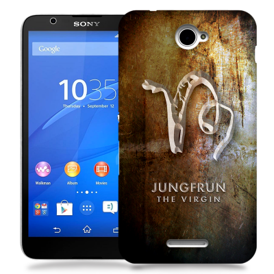 Skal till Sony Xperia E4 - Stjärntecken - Jungfrun
