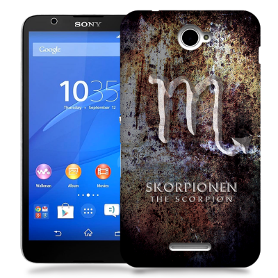 Skal till Sony Xperia E4 - Stjärntecken - Skorpionen