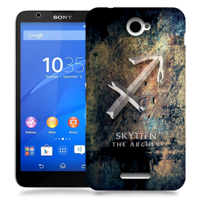 Skal till Sony Xperia E4 - Stjärntecken - Skytten