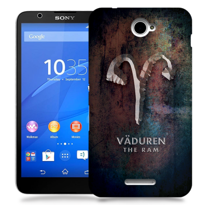 Skal till Sony Xperia E4 - Stjärntecken - Väduren