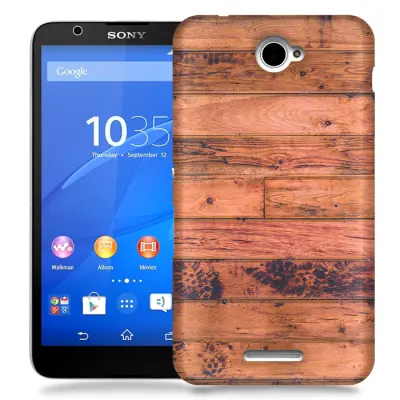 Skal till Sony Xperia E4 - Trägolv