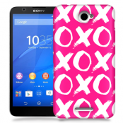 Skal till Sony Xperia E4 - Xoxo - Rosa