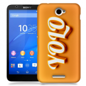Skal till Sony Xperia E4 - Yolo - Orange