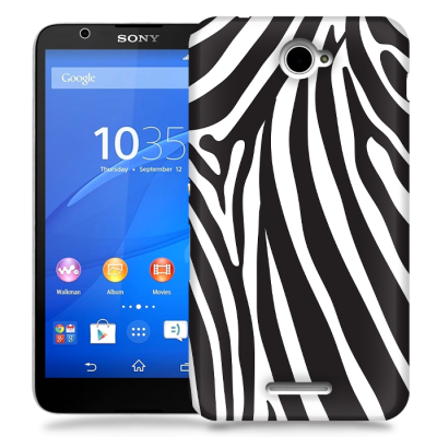 Skal till Sony Xperia E4 - Zebra