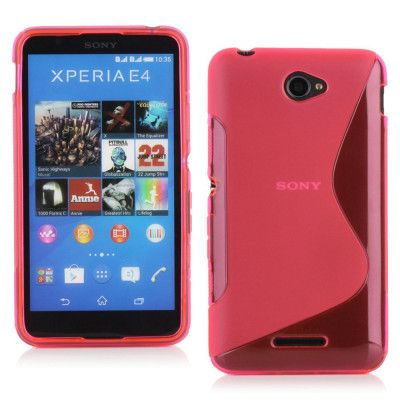 Flexicase Skal till Sony Xperia E4g - Magenta
