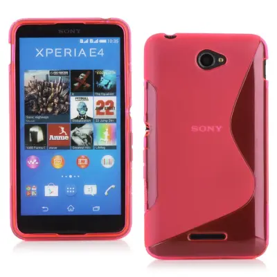 Flexicase Skal till Sony Xperia E4g - Magenta