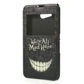 Mobilfodral med fönster till Sony Xperia E4g - We're All Mad Here