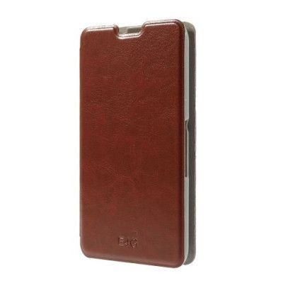 Plånboksfodral till Sony Xperia E4g - Brun