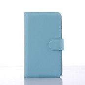 Plånboksfodral till Sony Xperia E4g - Ljusblå