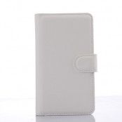 Plånboksfodral till Sony Xperia E4g - Vit