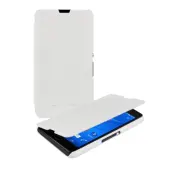 Roxfit SlimLine Book Case till Sony Xperia E4g - Vit