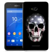 Skal till Sony Xperia E4g - American Skull