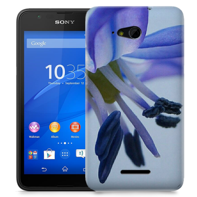 Skal till Sony Xperia E4g - Blåstjärna