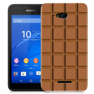 Skal till Sony Xperia E4g - Choklad
