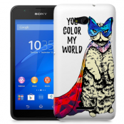 Skal till Sony Xperia E4g - Color my world - Katt