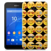 Skal till Sony Xperia E4g - Emoji - Smileys
