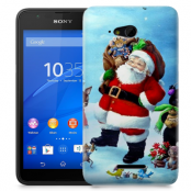 Skal till Sony Xperia E4g - Glad Jultomte