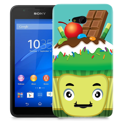 Skal till Sony Xperia E4g - Godis monster