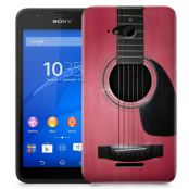 Skal till Sony Xperia E4g - Guitar Pink