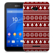 Skal till Sony Xperia E4g - Juldekor - Granar