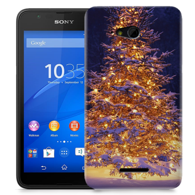 Skal till Sony Xperia E4g - Julgran