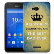 Skal till Sony Xperia E4g - Keep Calm - Best dad