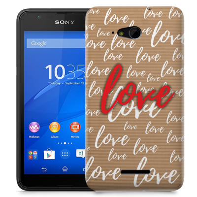 Skal till Sony Xperia E4g - Love