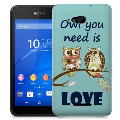 Skal till Sony Xperia E4g - Owl you need is love
