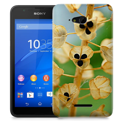 Skal till Sony Xperia E4g - Pärlhyacint