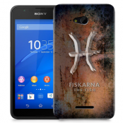 Skal till Sony Xperia E4g - Stjärntecken - Fiskarna