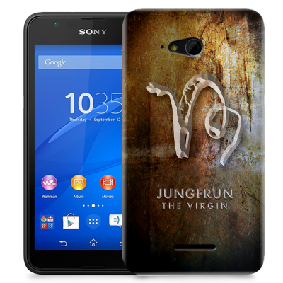 Skal till Sony Xperia E4g - Stjärntecken - Jungfrun