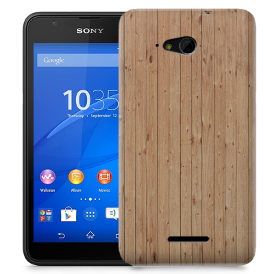 Skal till Sony Xperia E4g - Trägolf furu