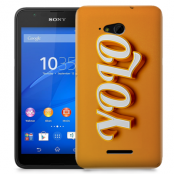Skal till Sony Xperia E4g - Yolo - Orange