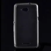 Ultra-Thin 0.6mm Flexicase Skal till Sony Xperia E4g - Transparent