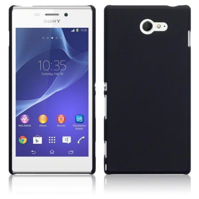 Baksideskal till Sony Xperia M2 - Svart