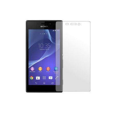Clear skärmskydd till baksidan av Sony Xperia M2