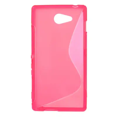 Flexicase Skal till Sony Xperia M2 - Magenta