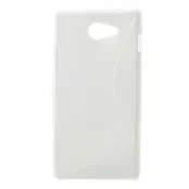 Flexicase Skal till Sony Xperia M2 - Vit