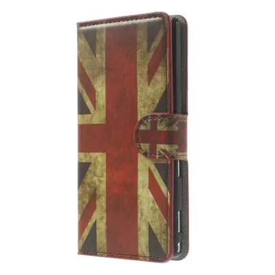 Plånboksfodral till Sony Xperia M2 - British Flag