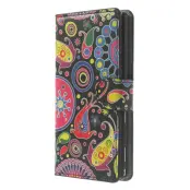 Plånboksfodral till Sony Xperia M2 - Jelly Fish