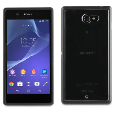 Roxfit - Made for Xperia - Flexicase skal till Sony Xperia M2 - Svart