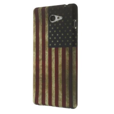 Skal till Sony Xperia M2 - American Flag