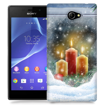 Skal till Sony Xperia M2 - Juleljus