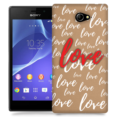 Skal till Sony Xperia M2 - Love