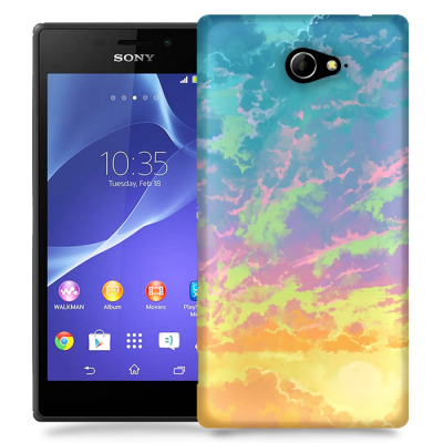 Skal till Sony Xperia M2 - Målning Himmel
