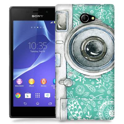 Skal till Sony Xperia M2 - Målning - Kamera
