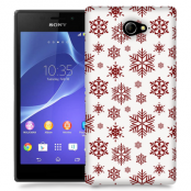 Skal till Sony Xperia M2 - Mönster - Flakes