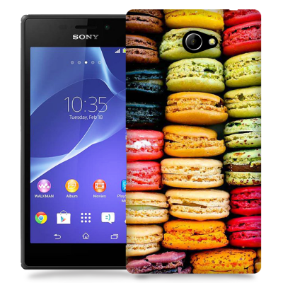Skal till Sony Xperia M2 - Macarons