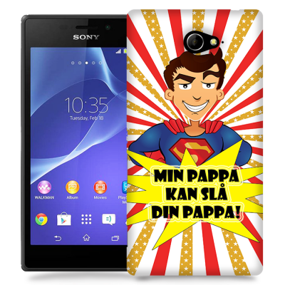 Skal till Sony Xperia M2 - Min pappa kan slå din pappa