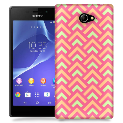 Skal till Sony Xperia M2 - Pilar - Rosa